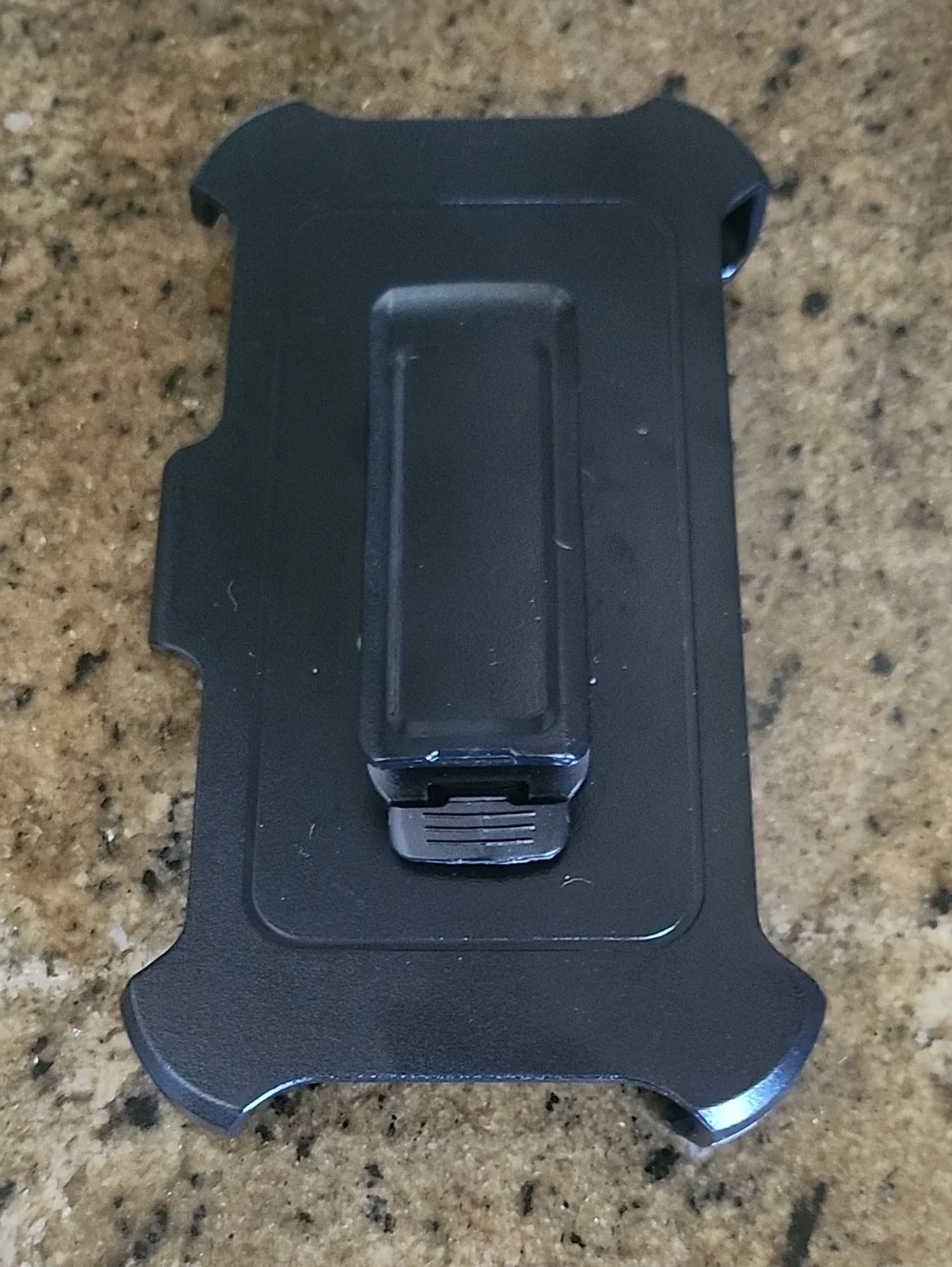 AlphaCell Phone Cover for Samsung Galaxy S7 with Adjustible Belt Clip - Black
